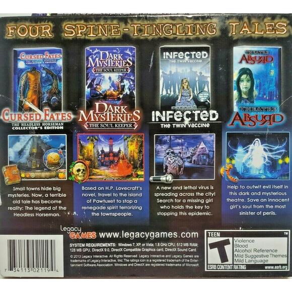 Lot 40+ Viva Mysteries Hidden Object Mystery Adventure PC Games CD-ROM Computer - Picture 4 of 9